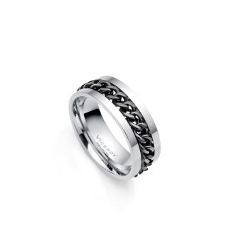 ANILLO VICEROY HOMBRE CADENA IP NEGRO