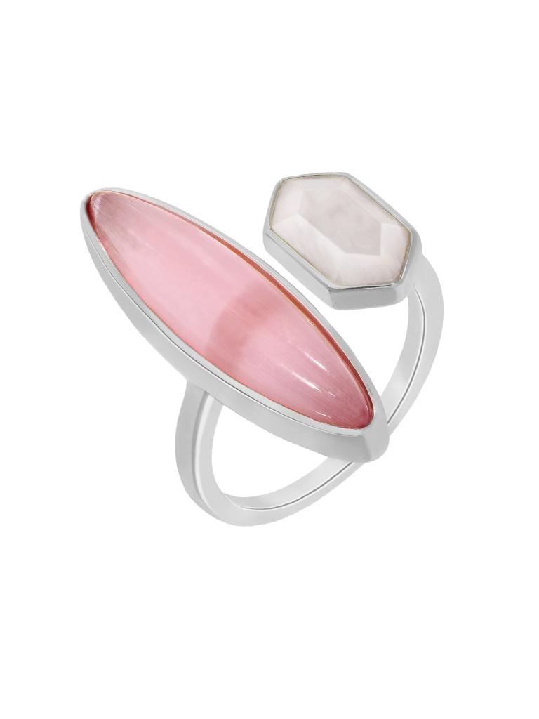 ANILLO MAREA PLATA DE LEY MUJER DUBAI ROSA/BL