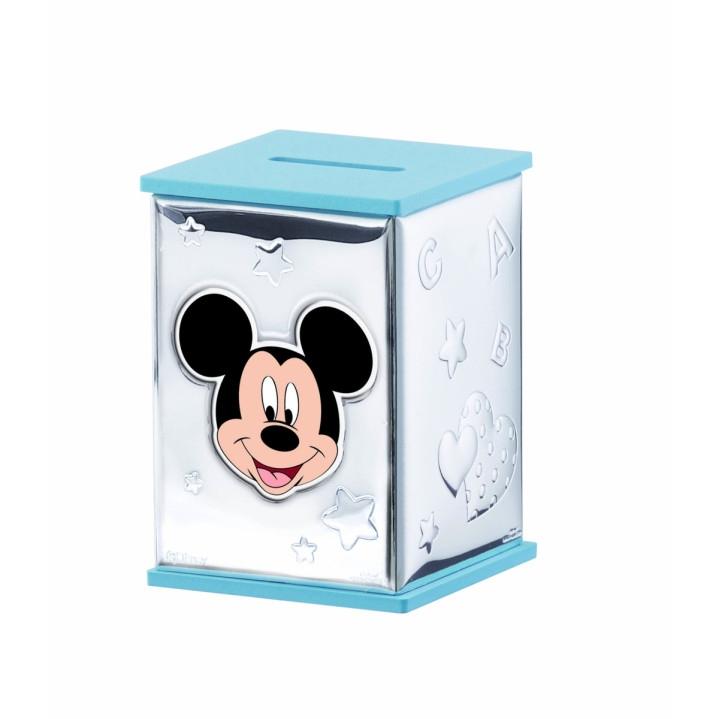 HUCHA PLATA BILAMINADA MICKEY MOUSE