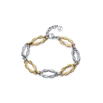 PULSERA VICEROY ACERO DORADO NUDOS MUJER