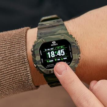 RELOJ MAREA SMART VERDE MILITAR