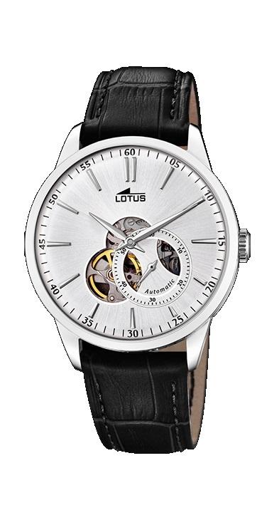 RELOJ LOTUS AUTOMATICO HOMBRE ACERO ESF.PLATA