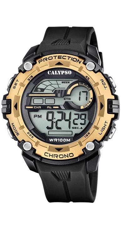 RELOJ CALYPSO HOMBRE DIGITAL CORREA CAUCHO NG CAJA CREMA