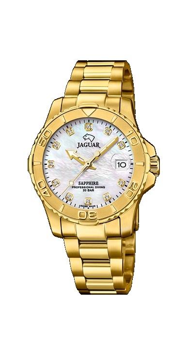 RELOJ JAGUAR MUJER ACERO ESF.BLAN.