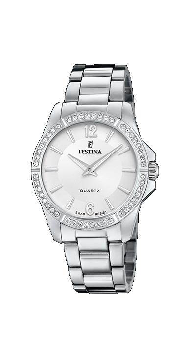 RELOJ FESTINA MUJER ACERO ESF PLATA CON PIEDRAS