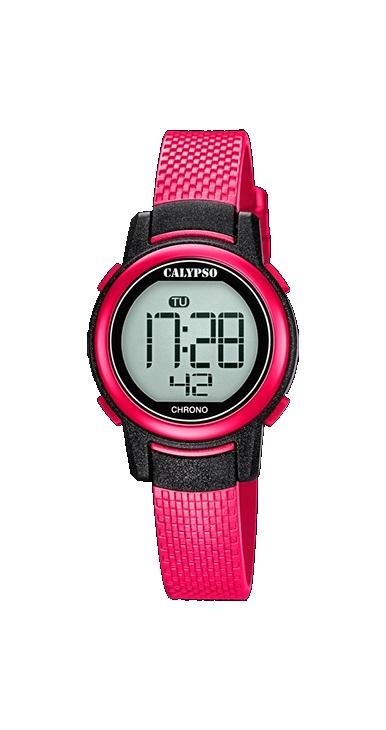 RELOJ CALYPSO MUJER DIGITAL CORREA ROSA