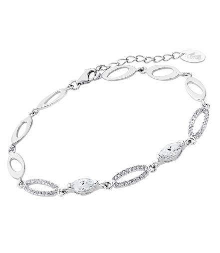 PULSERA LOTUS PLATA DE LEY MUJER