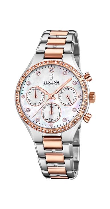 RELOJ FESTINA ACERO MUJER BICOLOR