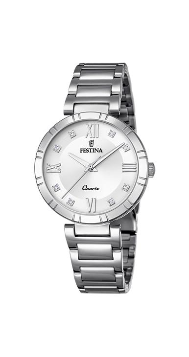 RELOJ FESTINA MUJER ACERO ESFERA PIEDRAS BLANCAS