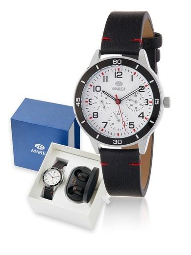 PACK RELOJ MAREA NIÑO MULTIFUNCION CORREA NEGRA CASCOS INALAMBRICOS