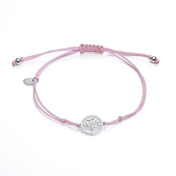 RELOJ VICEROY NIÑA CORREA BLANCA Y PULSERA PLATA 1º LEY ROSA