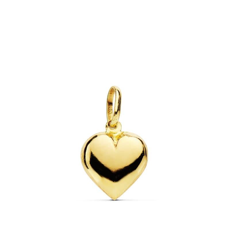 COLGANTE ORO 18K CORAZON LISO 10X8MM