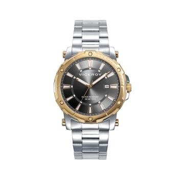 RELOJ VICEROY HOMBRE BRAZALETE BICOLOR