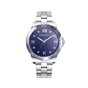 RELOJ VICEROY MUJER ACERO BRAZALETE BISEL FACETADO ESF MADRE PERLA