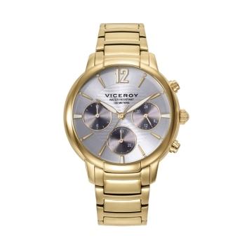 RELOJ VICEROY ACERO MUJER MULTIFUNCION DORADO
