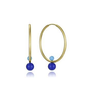 PENDIENTES VICEROY MUJER ACERO IP DORADO PIEDRAS