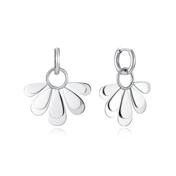 PENDIENTES VICEROY ACERO FLOR MUJER
