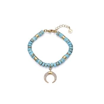 PULSERA VICEROY ACERO MUJER IP DORADO PIEDRAS