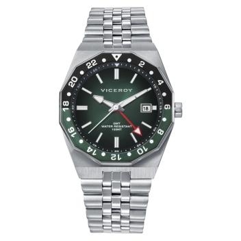 RELOJ VICEROY HOMBRE ACERO ESF.NEGRA