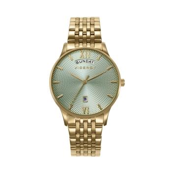 RELOJ VICEROY MUJER ACERO DORADO ESF.VERDE AGUA