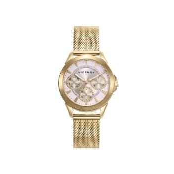 RELOJ VICEROY MUJER ACERO DORADO MULTIFUNCIONES