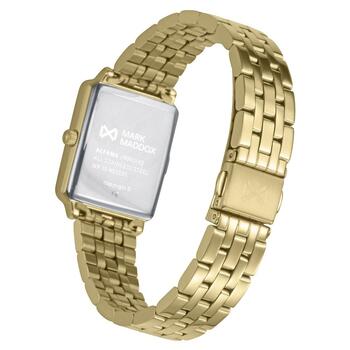 RELOJ MARK MADDOX MUJER ACERO IP DORADO BRAZALETE
