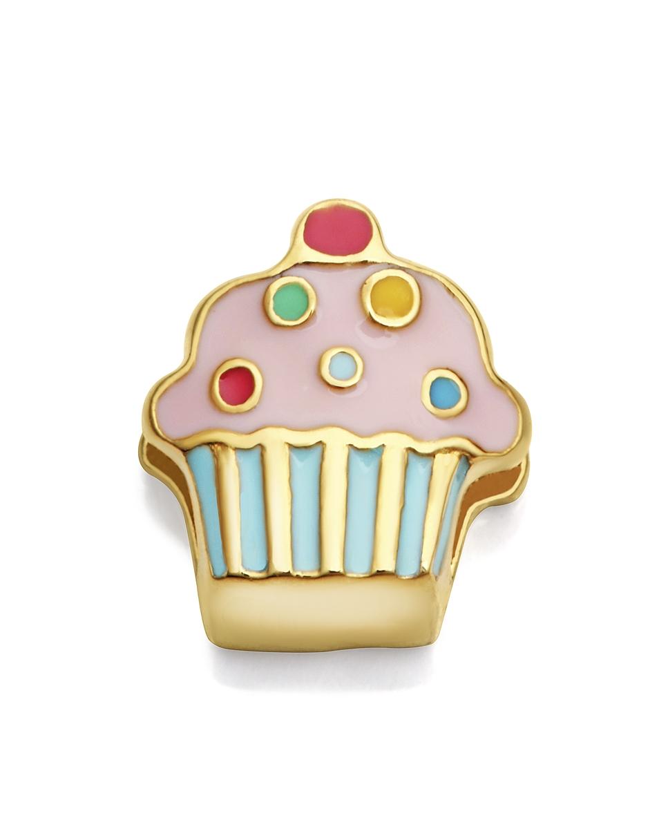 MOTIVO VICEROY ACERO IP DORADO CUPCAKE ROSA NIÑA