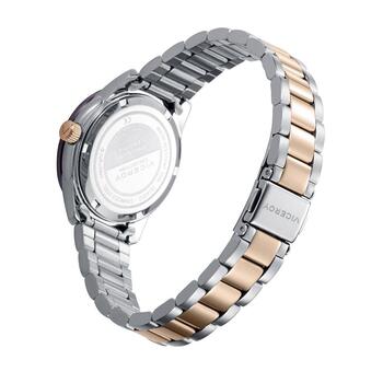 RELOJ VICEROY MUJER ACERO BICOLOR ESFERA MARRON