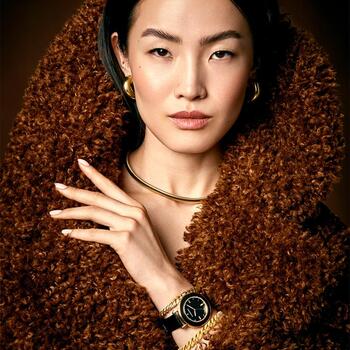 PULSERA VICEROY ACERO MUJER DORADA CADENA