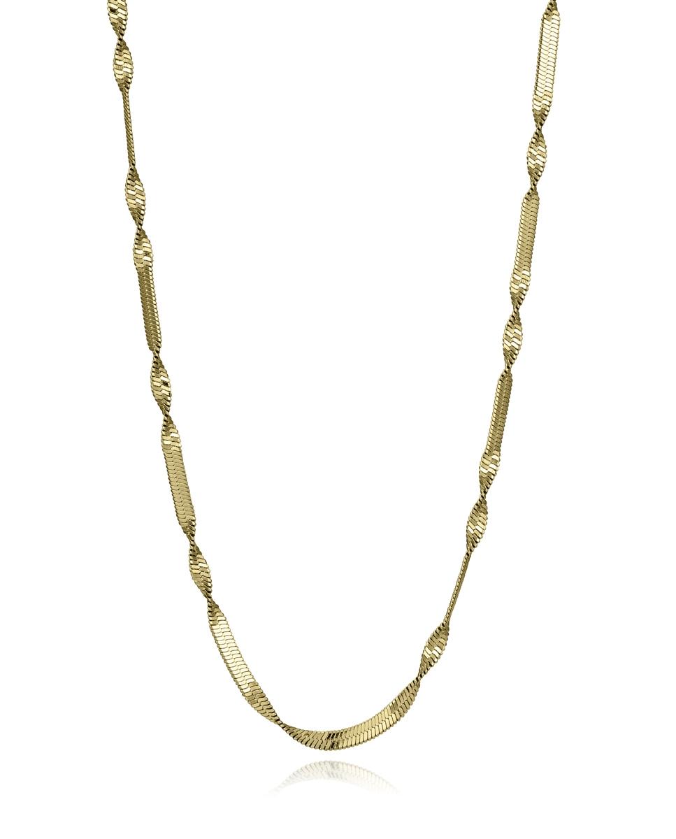 COLLAR VICEROY ACERO MUJER DORADO PLANO TORCIDO