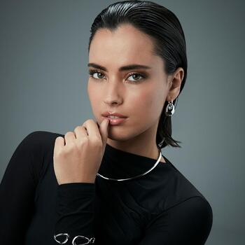 PENDIENTES VICEROY MUJER ACERO ARO COLGANTE